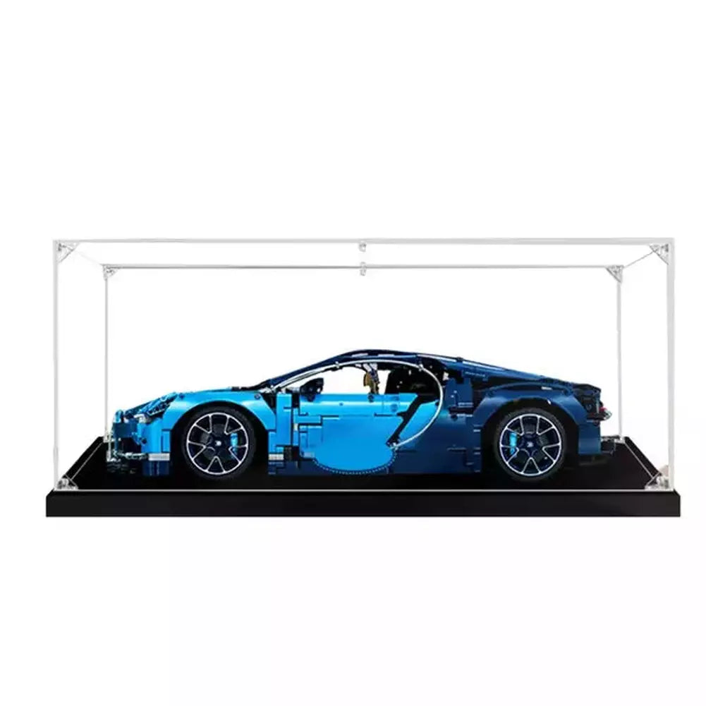 2mm Thickness Building Block Acrylic Display Box for 42083 ( Display Box Included Only, No Model)-S-grade No Glue Type Jurassic Bricks