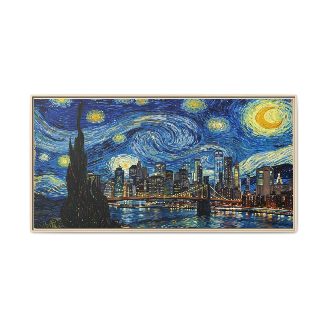 New York City Skyline Vincent van Gogh&
