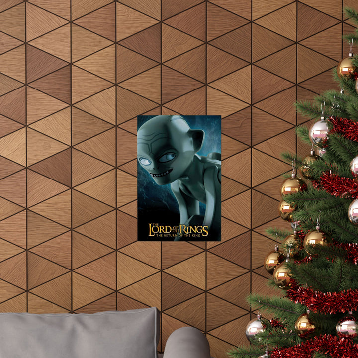 Copy of Lord of The Rings LEGO Movie Wall Art Canvas Art With Backing.