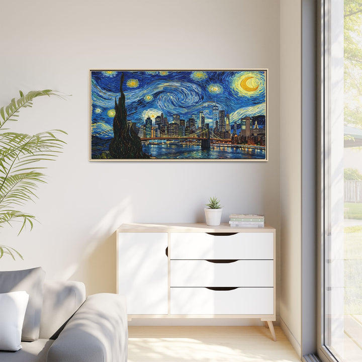 New York City Skyline Vincent van Gogh&