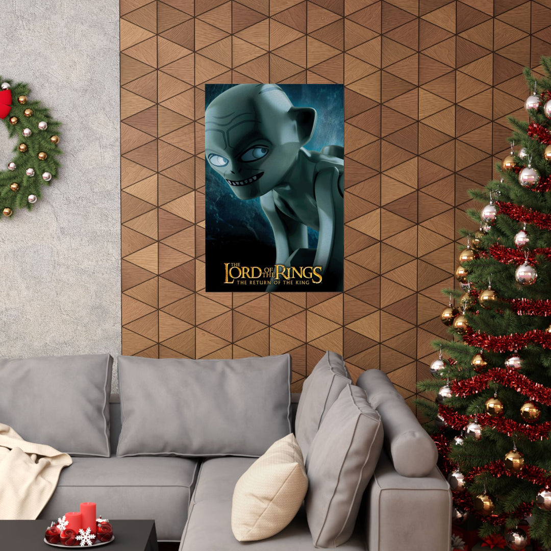 Copy of Lord of The Rings LEGO Movie Wall Art Canvas Art With Backing.