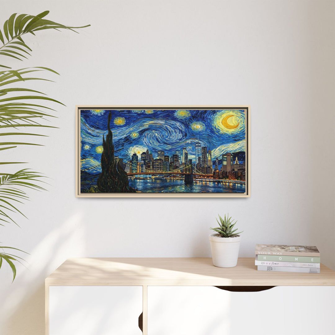 New York City Skyline Vincent van Gogh&