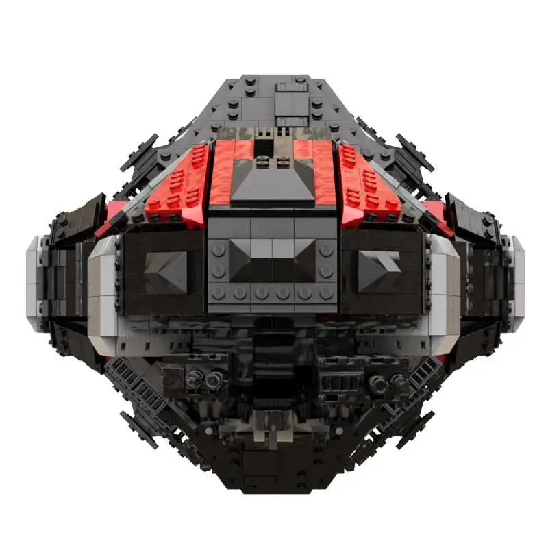 MOC NON  MOC Spaceship MOC High-Tech Space Creative Building Block DIY Assembly Technology Bricks Model Display Toy Boy