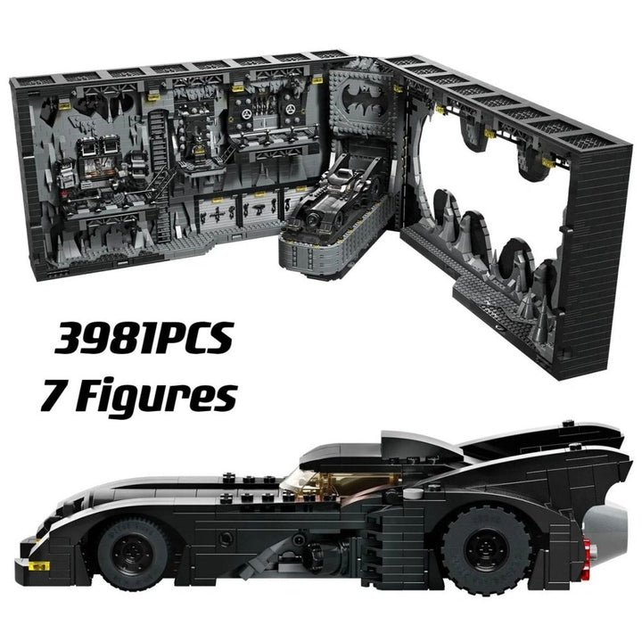 MOC NON  NEW Unofficial MOC 76252 Batcave Shadow Box with or w/out  lighting Famous Movie Car Building Blocks Bricks toys Kids  Adult