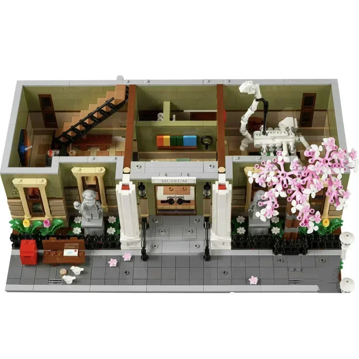 MOC NON LEGO 2024 New Natural History Museum 10326 Biggest Modular Building Set Architecture Street View Building Blocks Toy