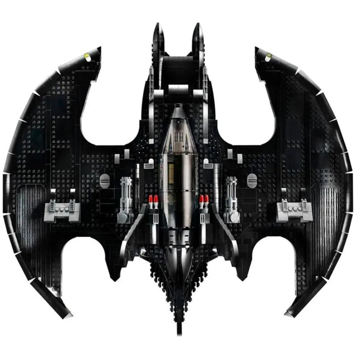 MOC NON LEGO 2363PCS Super Heros 1989 Batwing Building Blocks Bricks Toy Compatible 76161 Spaceship Serie Education