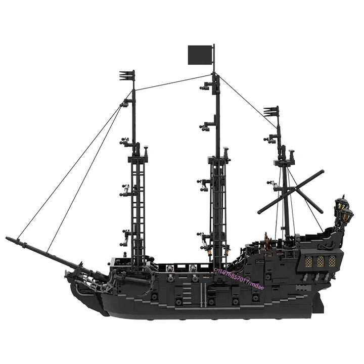 MOC NON LEGO NEW 3047PCS Famous pirate Movie MOC Black Pearl three-masted galleon model DIY creative ideas  Toy   Blocks