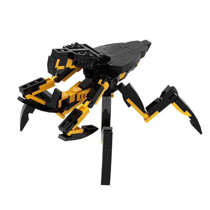 MOC NON LEGO Gobricks MOC Starship Troopers The Only Good Bug Is A Dead Bug Terror Building Block Educational toys Kid