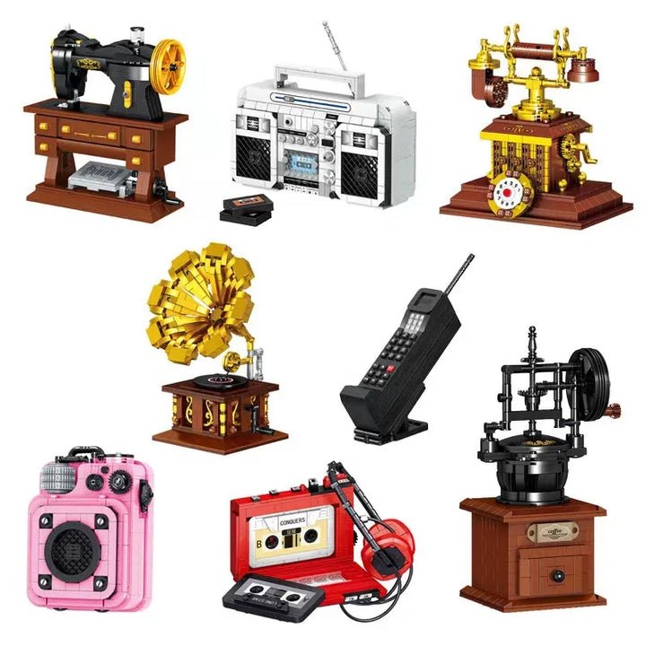 MOC NON  MOC Creative Digital Camera Building Blocks DIY Plastic Bricks  Toys Fun Kids