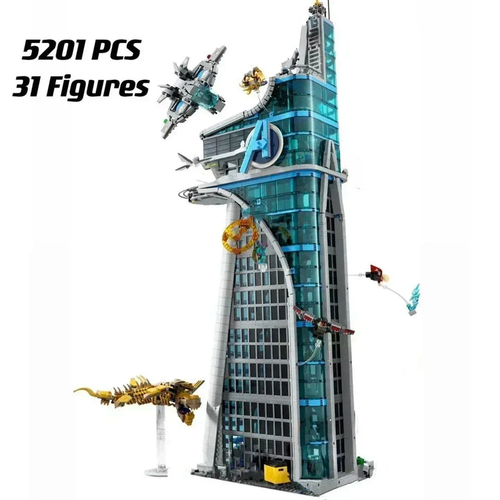 NON LEGO 2024 NEW 76269 Classic Tower Battle 5201PCS  Building Architecture Bricks Street View