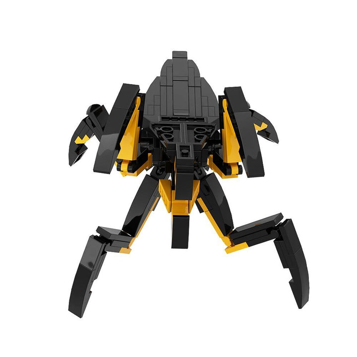 MOC NON LEGO Gobricks MOC Starship Troopers The Only Good Bug Is A Dead Bug Terror Building Block Educational toys Kid