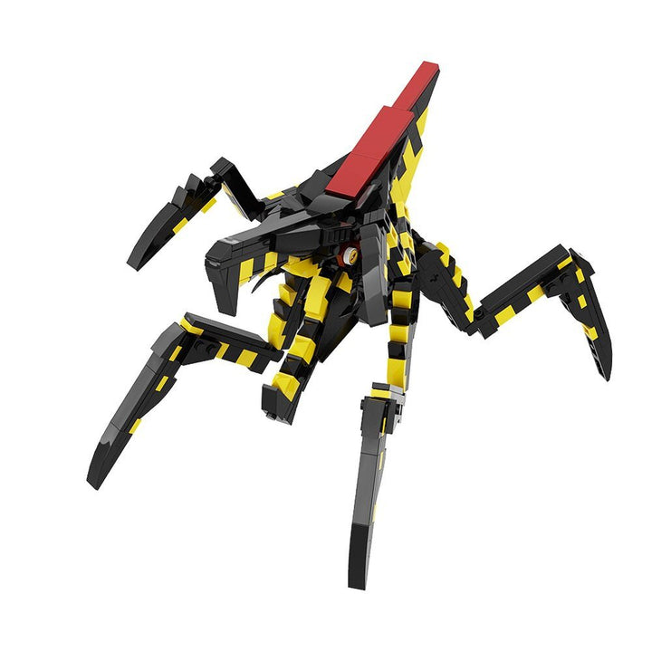 MOC NON LEGO Gobricks MOC Starship Troopers The Only Good Bug Is A Dead Bug Terror Building Block Educational toys Kid