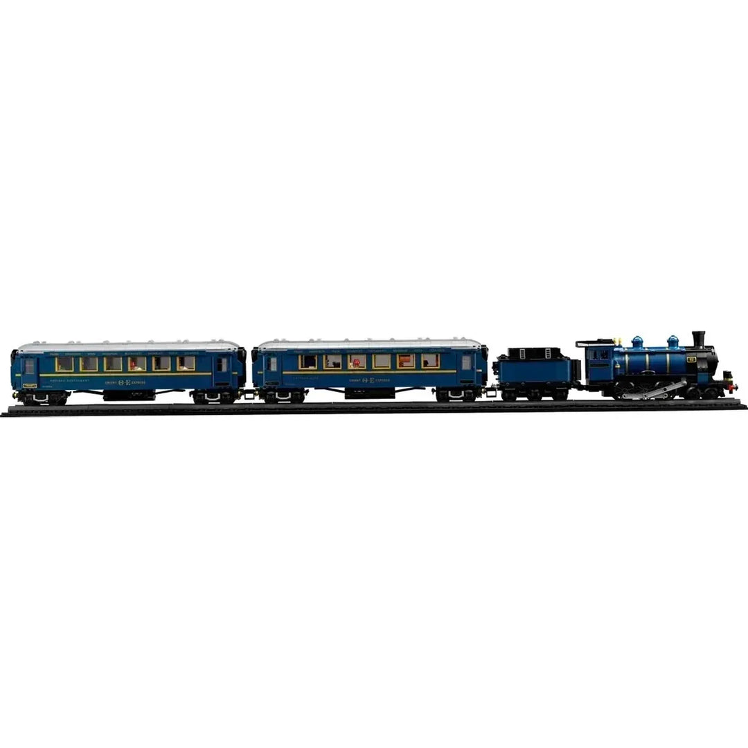 MOC NON LEGO New Ideas The Orient Express Train Model Moc Modular Building Blocks Bricks Trains Educational  21344 10277 Toys