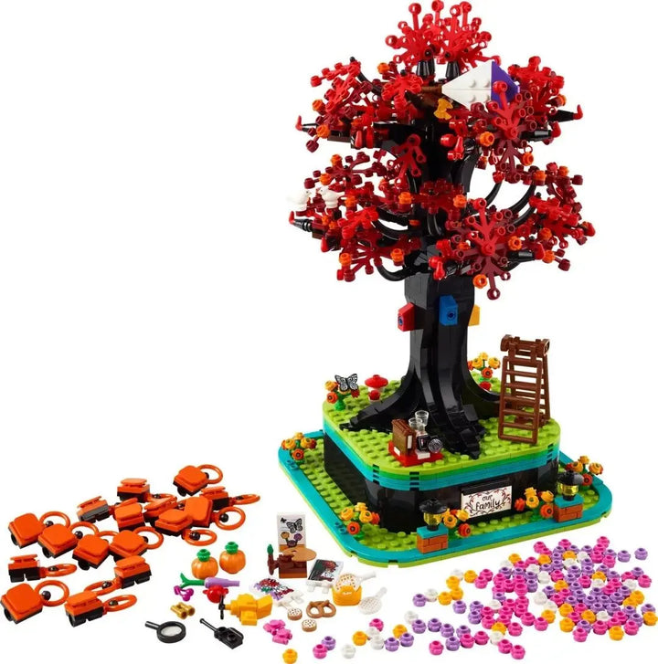 MOC NON  2024 new 1040pcs  21346 Family Tree Building Blocks Model  View Bricks Assemble Toy