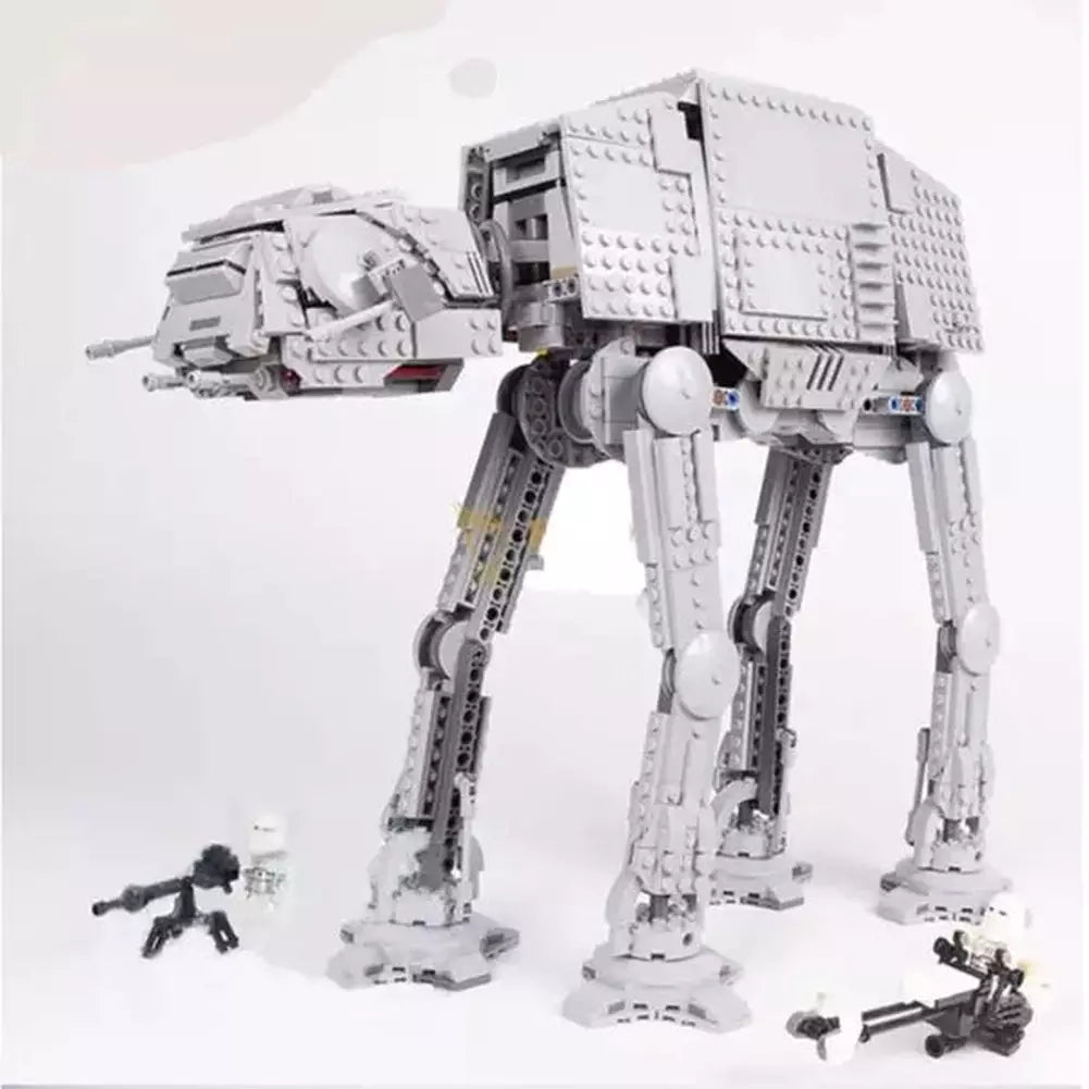 1267pcs Building Blocks Plus-Size AT-at MOC-6006 Compatible 75288 10178 Assembled Model Toy Kid's Birthday Gift Jurassic Bricks