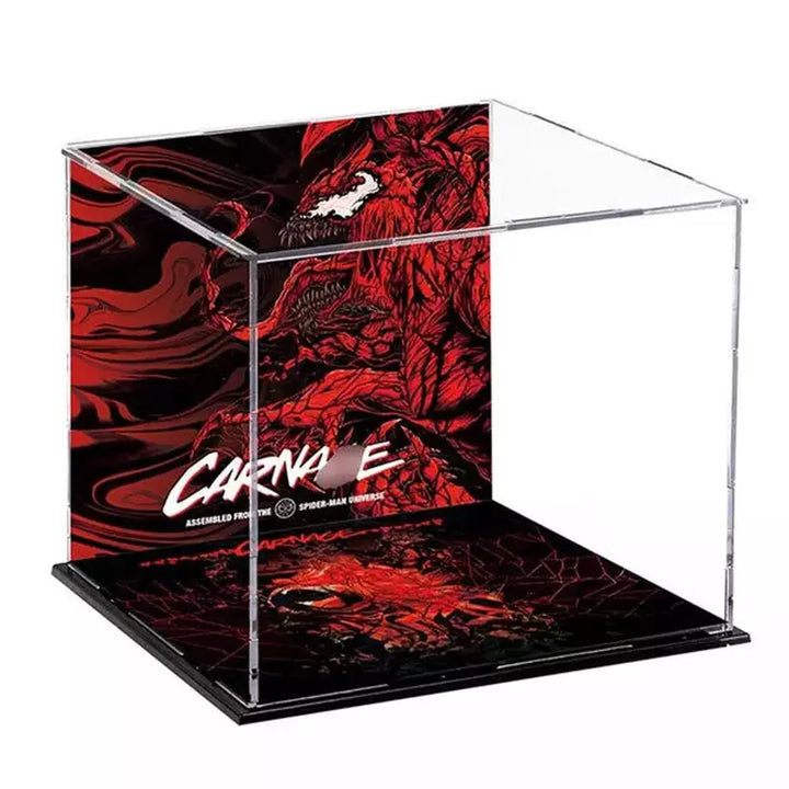 MOC NON  25 X 20 X 20cm /18.6 X 18.6 X 26.3cm  Building Block Acrylic Display Box Show Case For 76199 - Crystal Nut Type