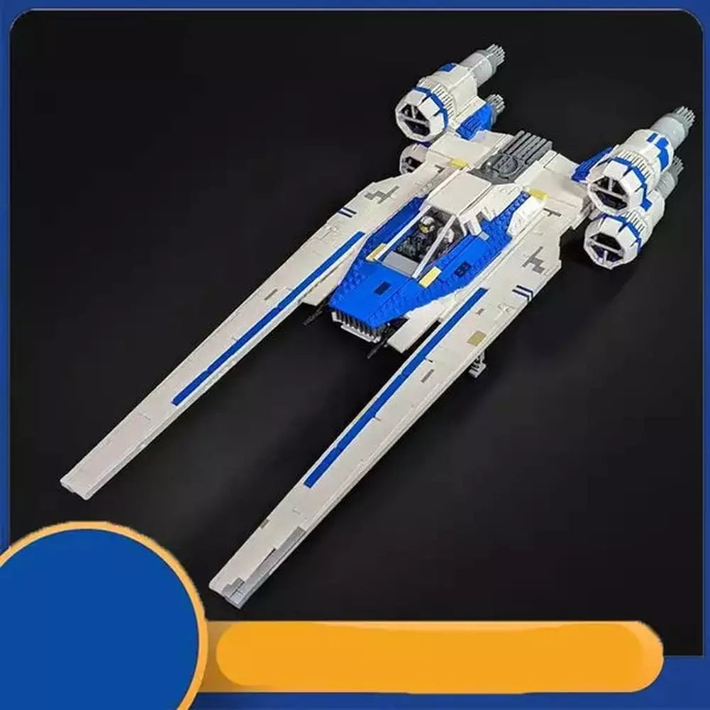 2658PCS Customized MOC starplan U-wing Starfighter spaceship wars Building Blocks Bricks Children birthday toys Christmas gifts K&B Brick Store