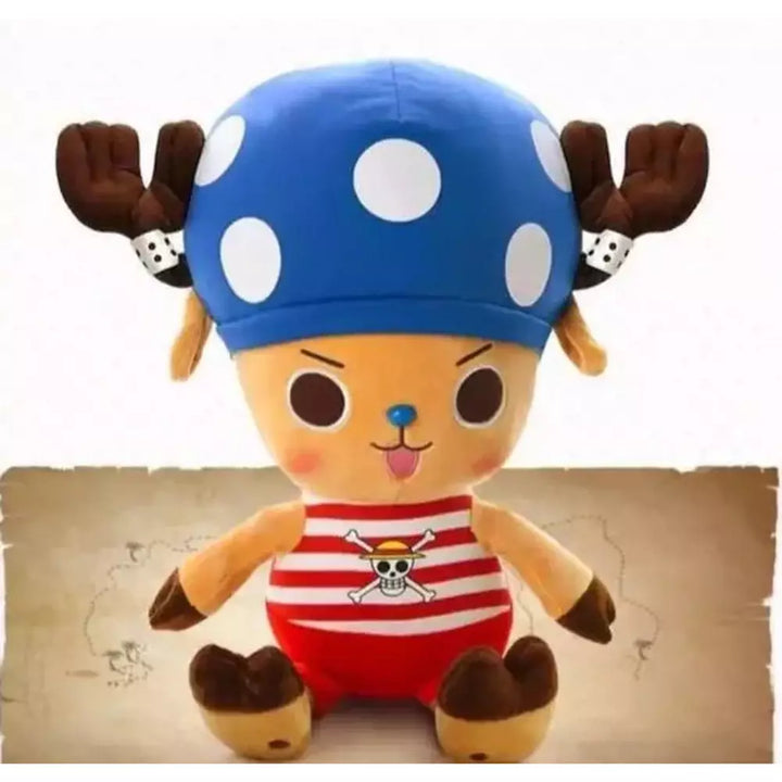 30cm one piece figure Toys Tony Luffy Chopper Pattern Soft Stuffed Plush Dolls Kawaii Lovely Cartoon kids toys Birthday Gift Toy Jurassic Bricks