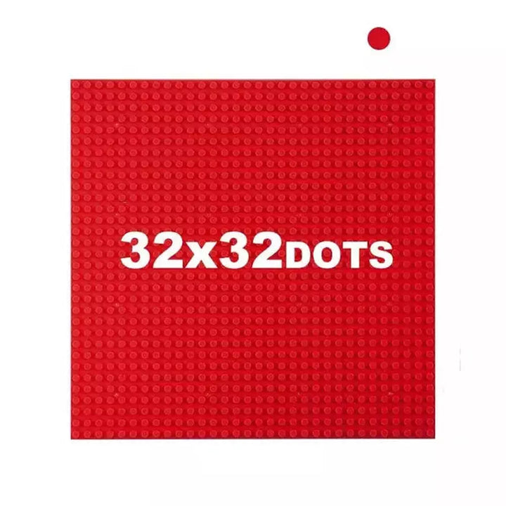 32*32 Dots Classic Base Plates Compatible Baseplates City Dimensions Building Blocks Construction Toys For Children Jurassic Bricks