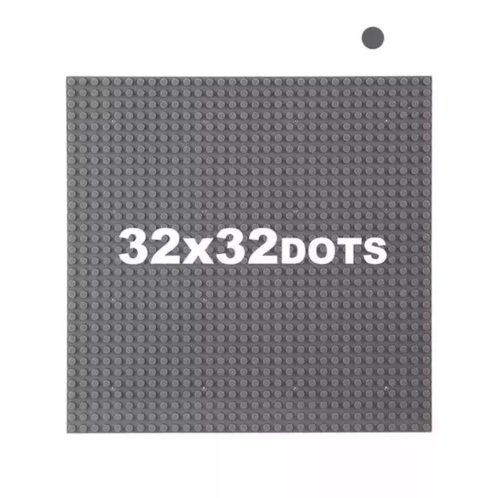 32*32 Dots Classic Base Plates Compatible Baseplates City Dimensions Building Blocks Construction Toys For Children Jurassic Bricks