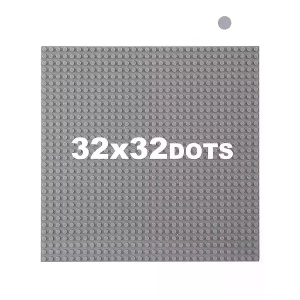 32*32 Dots Classic Base Plates Compatible Baseplates City Dimensions Building Blocks Construction Toys For Children Jurassic Bricks