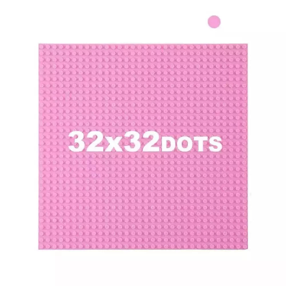 32*32 Dots Classic Base Plates Compatible Baseplates City Dimensions Building Blocks Construction Toys For Children Jurassic Bricks