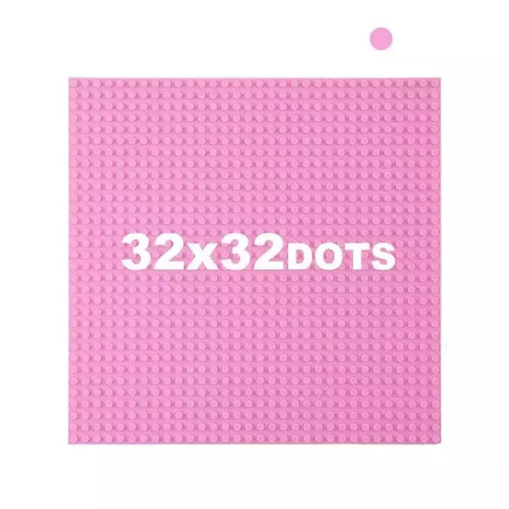 32*32 Dots Classic Base Plates Compatible Baseplates City Dimensions Building Blocks Construction Toys For Children Jurassic Bricks