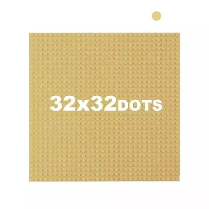 32*32 Dots Classic Base Plates Compatible Baseplates City Dimensions Building Blocks Construction Toys For Children Jurassic Bricks