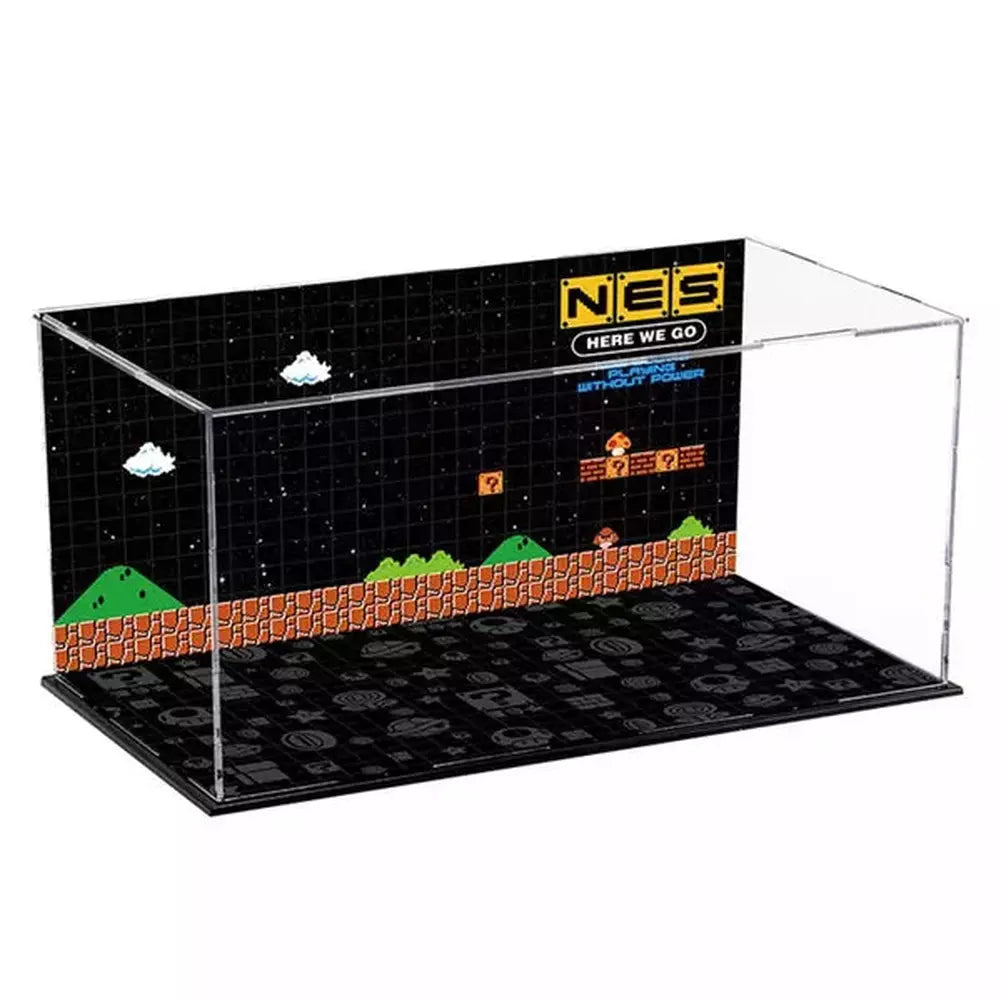 45 X 25 X 25cm Building Block Acrylic Display Box For 71374  ( Only Inclued Display Box ) Jurassic Bricks