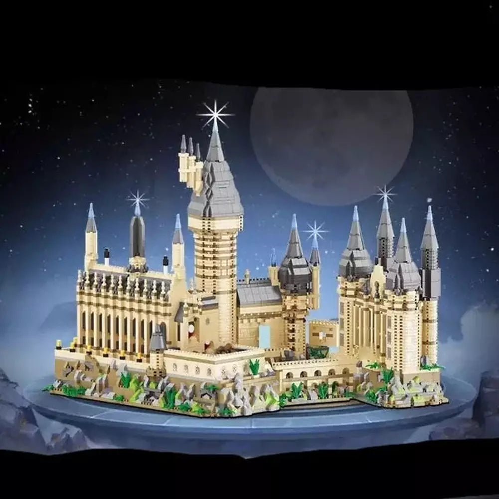 5592PCS City Magic Medieval Castle Model Micro Building Blocks Architecture Assemble Diamond Bricks Toys for Children Adult Gift K&B Brick Store