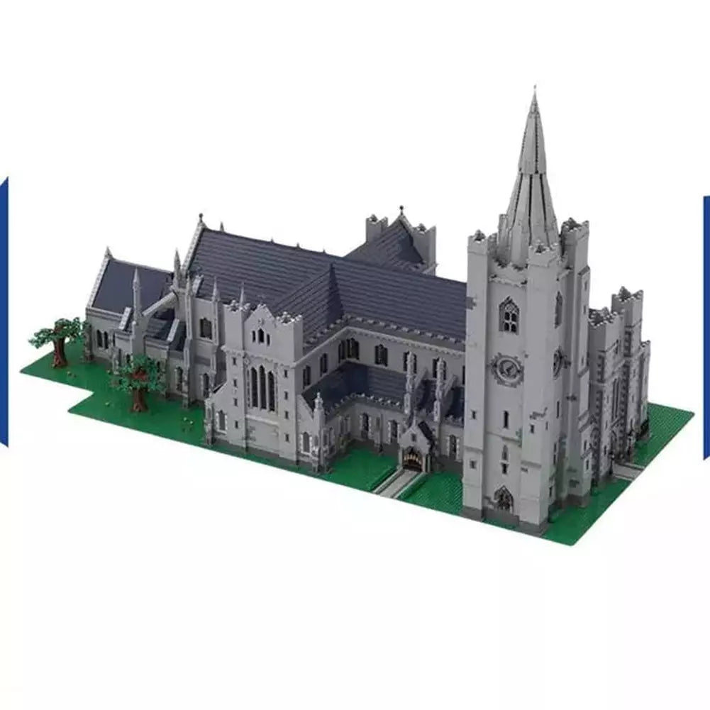 59878PCS Customized MOC Modular St. Patrick's Cathedral Model Building Blocks Bricks Children birthday toys Christmas gifts K&B Brick Store