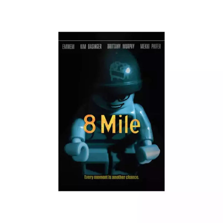 8 Mile LEGO Movie Wall Art POSTER ONLY Jurassic Bricks