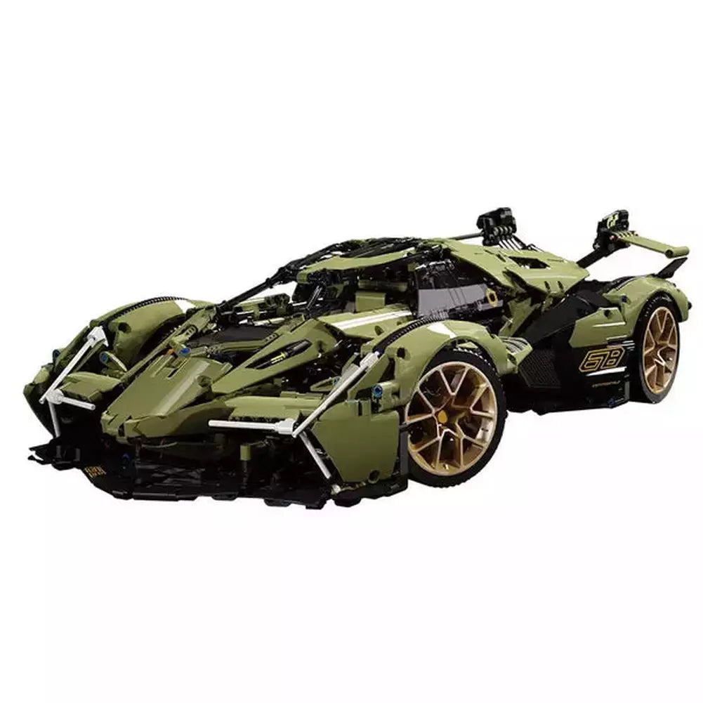 88001 High Tech MOC Rc Car Sports Car Model City Racing Series APP Remote Control Kids Toy Assembling Building Blocks Gift Jurassic Bricks