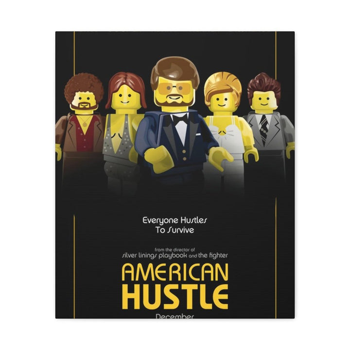 MOC NON LEGO American Hustle LEGO Movie Wall Art Canvas Art With Backing.