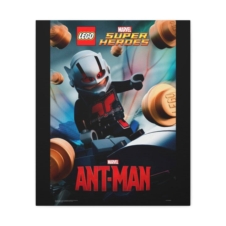 MOC NON LEGO Ant-Man LEGO Movie Wall Art Canvas Art With Backing.