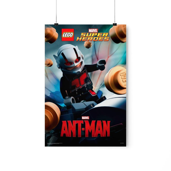 MOC NON LEGO Ant-Man LEGO Movie Wall Art POSTER ONLY