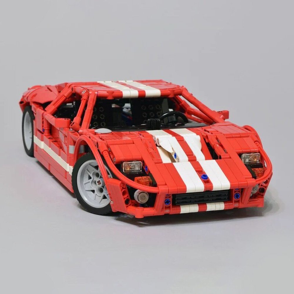 B Technical Car Supercar MOC Sports Vehicle Race Roadster Racing Building Blocks Bricks High Tech Toys For Boys Children Jurassic Bricks