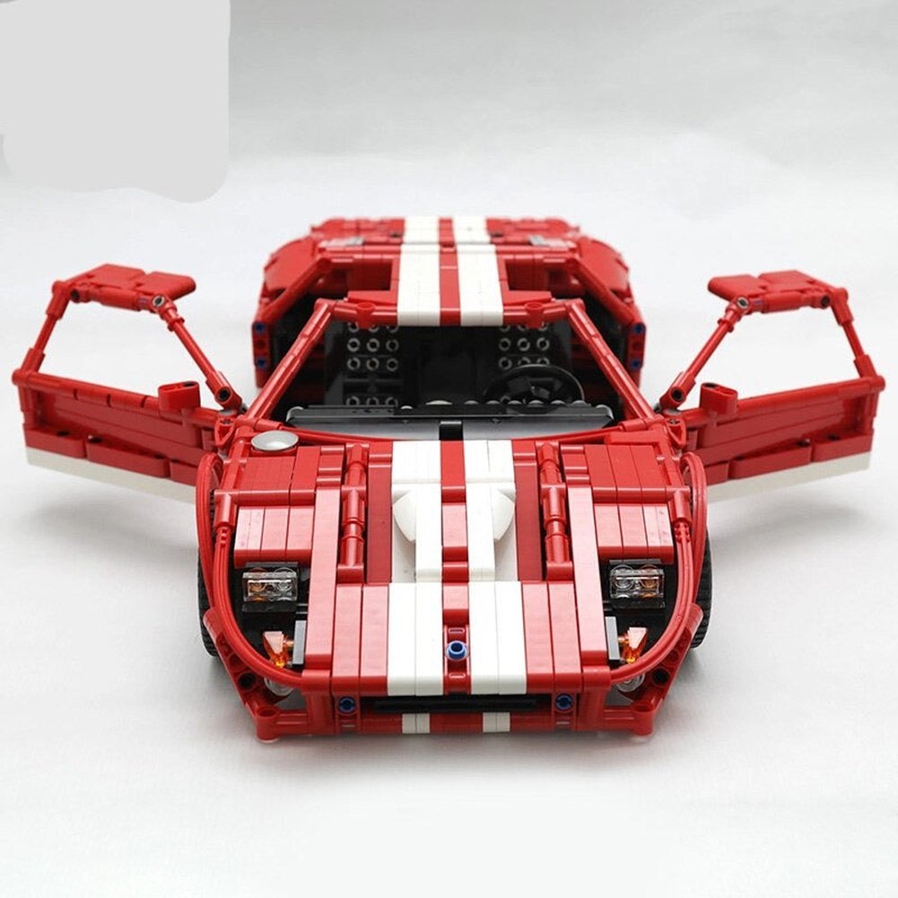 MOC  Compatible  B Technical Car Supear MOC Sports Vehicle Race Roadster Racing Building Blocks Bricks High Tech toys