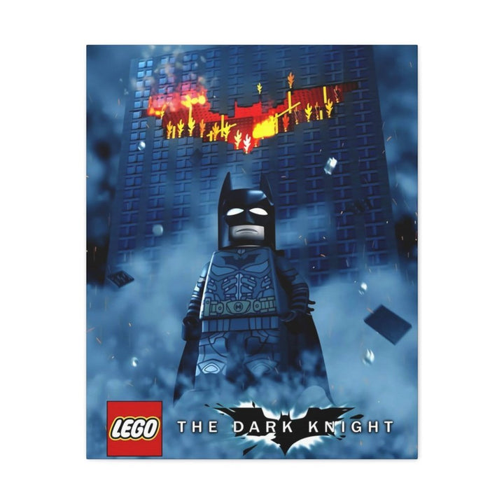 MOC NON LEGO Batman LEGO Movie Wall Art Canvas Art With Backing.