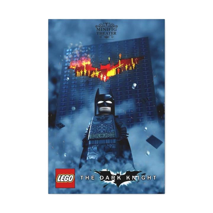 MOC NON LEGO Batman LEGO Movie Wall Art Canvas Art With Backing.