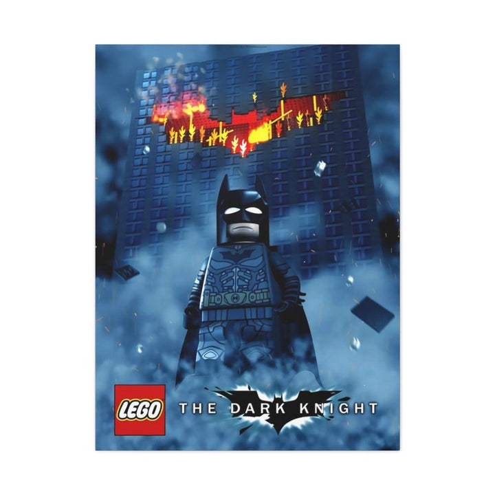 MOC NON LEGO Batman LEGO Movie Wall Art Canvas Art With Backing.