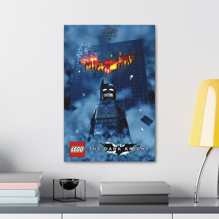 Batman LEGO Movie Wall Art Canvas Art With Backing. Jurassic Bricks