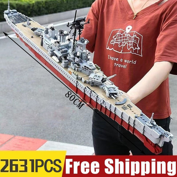 Block Aircraft Carrier With LED Building Blocks Military Battleship Brick Weapon Warship Toys Warcraft Ship Boat Jurassic Bricks