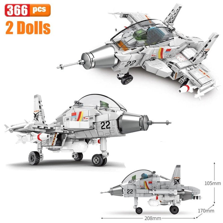 Block Helicopters Fighter Blocks Military City Z-20 Utility Airplane Army Pilot Figure Plane Building Bricks Children Toy Jurassic Bricks