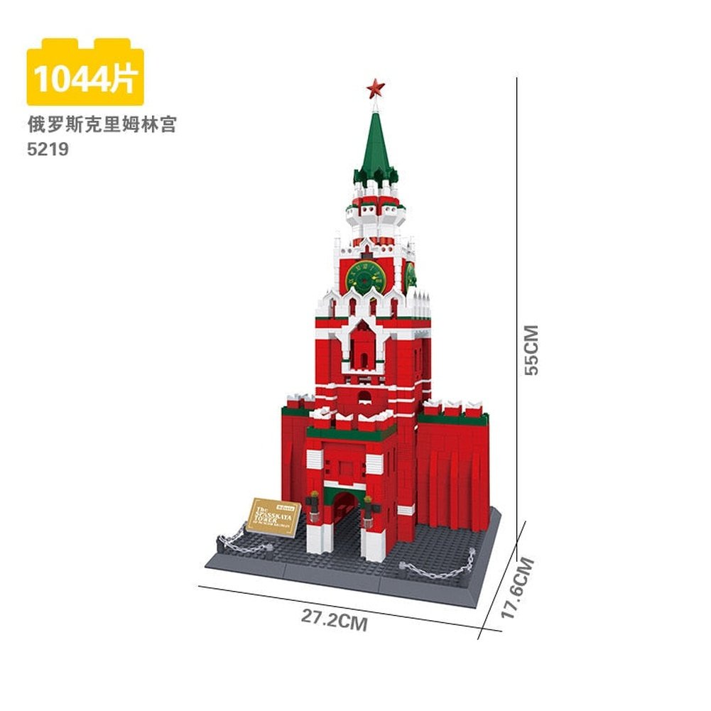 City Architecture Big Ben Eiffel Tower Paris World Famous Building Brick Statue Liberty America Taj Mahal Construction Toy Villa Jurassic Bricks