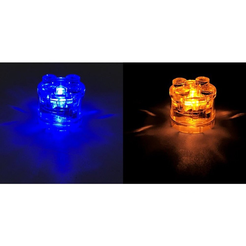 City Building Blocks Parts Minifigs LED Light 2X2 Classic Mini Bricks Accessories Children Educational Light-Emitting Toys Gift Jurassic Bricks