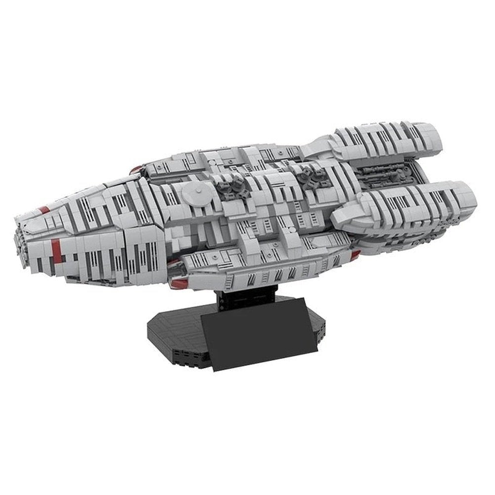 MOC  Compatible  City Space Station TV Babylon 5 Giant  - UCS Scale Spaceship Modular Building Blocks MOC City Bricks toys