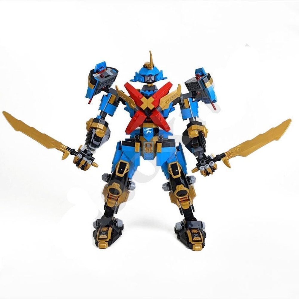 Classic Movie Series Hot Selling Mystery Samurai X Mecha Model MOC Modular and Mecha Action Character Christmas Gift Toy 71775 Jurassic Bricks