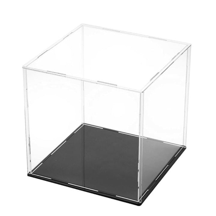 Clear Acrylic Display Case Dustproof Model Toy Showcase Action Figures Show Box P31B Jurassic Bricks