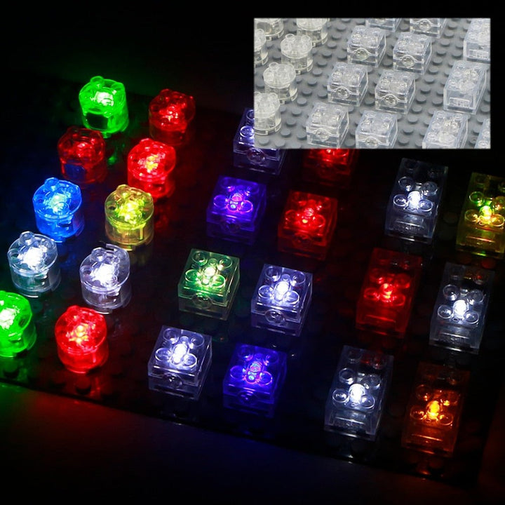 Creative Building Blocks LED MOC Brick City Street Light Kits Light-Emitting Accessories Parts DIY Educational Construction Toys K&B Brick Store